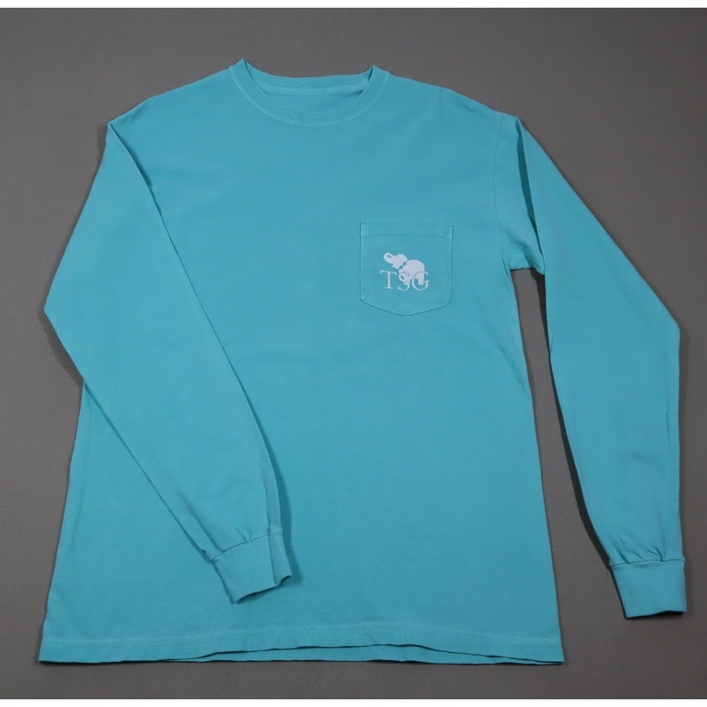 The Southern‎ Gentleman Blue Long Sleeved Pocket Tee - Size M